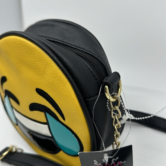 😂 Olivia Miller Face with tears of Joy Emoji  Crossbody Bag - Picture 4 of 7